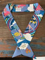 Hermès Twilly Carres volants blau