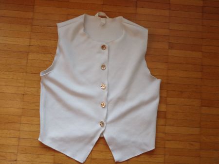 Damen Gilet nicht ganz weiss   Gr. S  H&M