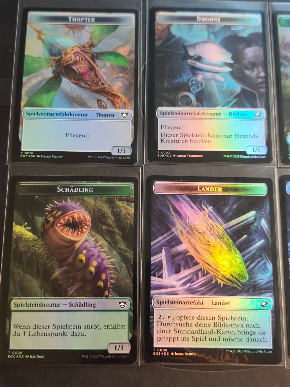 Magic The Gathering Carte collezionabili: Token Set 6 Stk. EOE MTG Foil – Nuovo (secondo la descrizione) da Bubikon venduto da el-ectronico 1