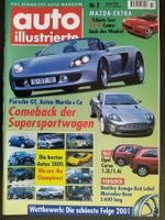 auto illustrierte Nr.2/ 2001AstonMartin Bentley Porsche Merc
