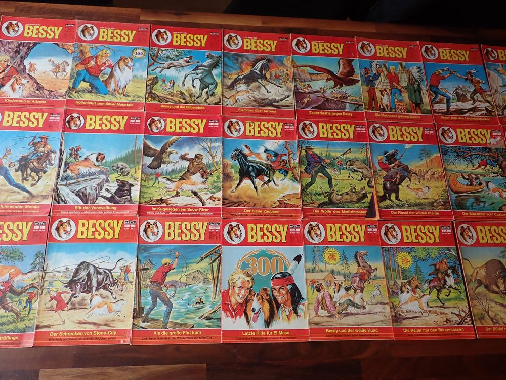 28 alte BESSY Comic Hefte BASTEI Verlag ab 1965 | Kaufen auf Ricardo