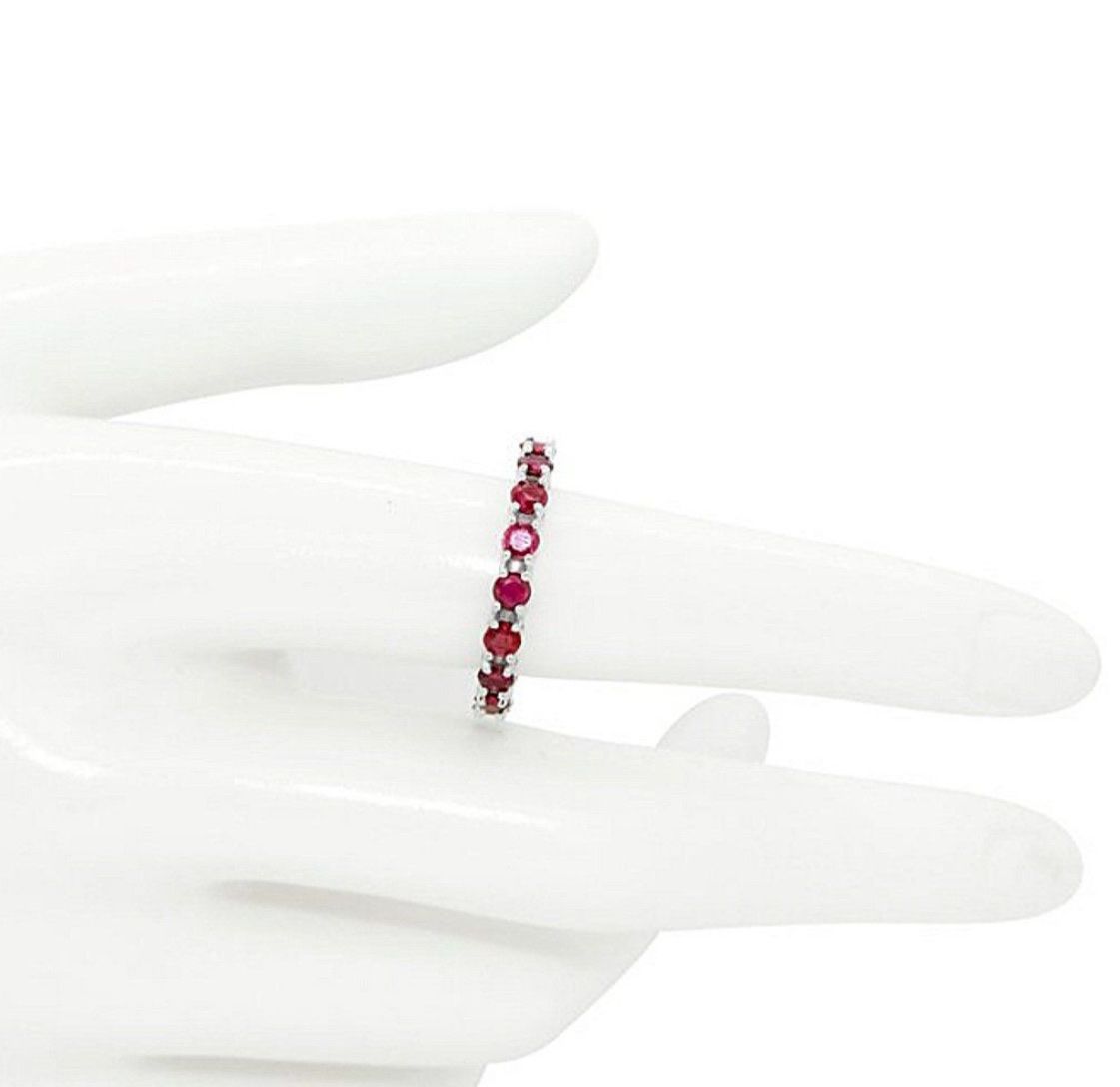 Ringe: 2.24ct Alliance Rubin Ring 14K Weissgold – Neu und originalverpackt aus Untersiggenthal von TimeandShine 1