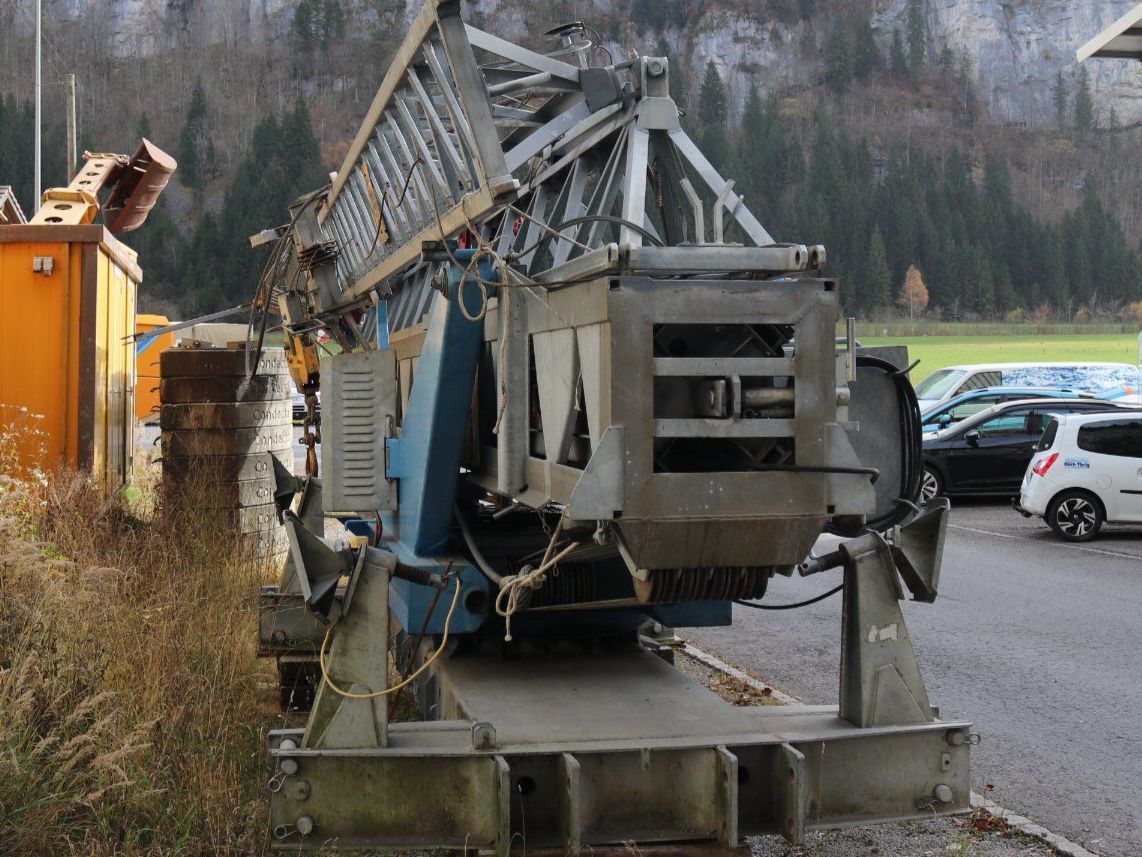 Gru: Condecta Baukran Euro 2610/29 – Usato da Unteriberg venduto da Konstibau 8
