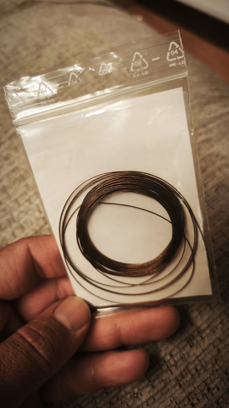 Esche: Stahlvorfach 18Kg / 7x7 / 5 Meter – Nuovo e nell'imballaggio originale da Sarnen venduto da sebalant 1