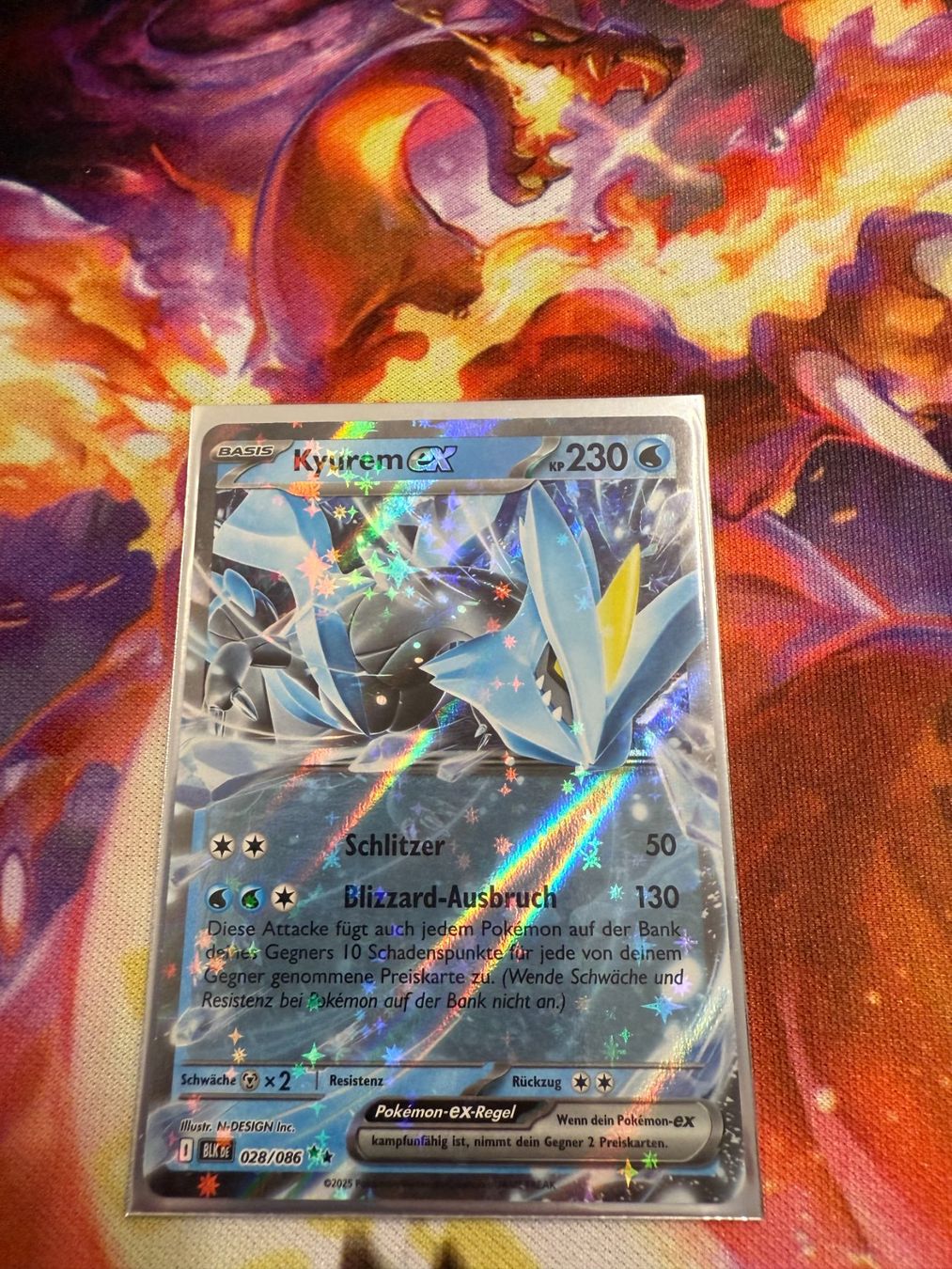 Pokémon Carte collezionabili: Kyurem ex (BLK 028) / -DE- / Schwarze Blitze – Nuovo (secondo la descrizione) da Bülach venduto da CherryBlu