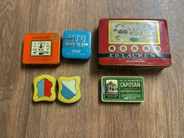 Antike Blechdosen Sammlung, Vintage Dosen, Rarität!