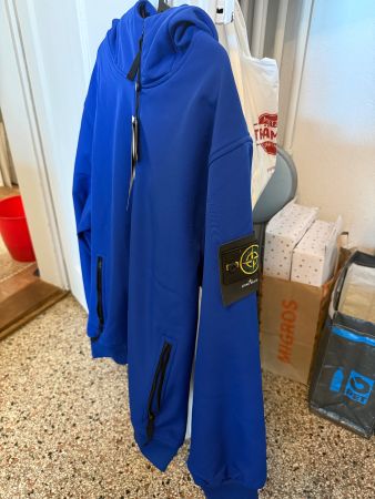Stone Island Soft Shell-R Jacke Blau Neu mit Etikett!