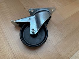 4× original LISTA Schwerlastrollen Ø100 mm