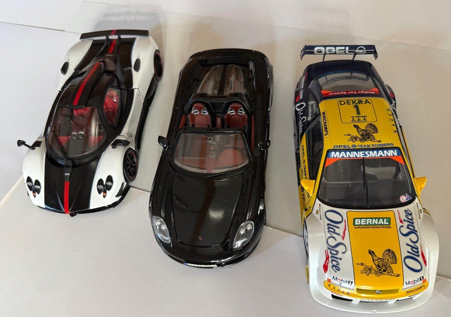 Modellini d'auto: 3 Modellautos: Pagani, Porsche  Opel Calibra – Usato da Schwyz venduto da Aasterix 4