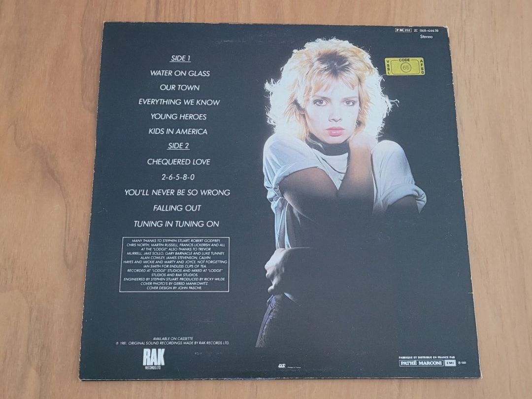 Schallplatten: LP  Kim Wilde – Gebraucht aus Martigny von MZ-67 1