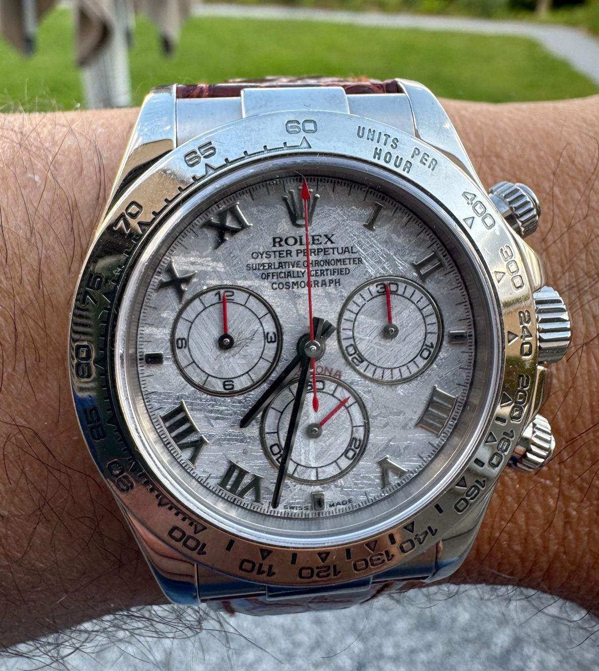 Rolex Orologi: Rolex Daytona Meteroit, Ref.: 116519 – Usato da Chur venduto da lucretiawatches
