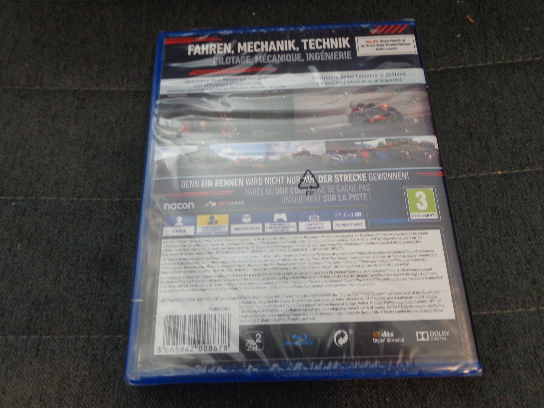 Giochi: Rims Racing PS4 NEUWARE – Nuovo e nell'imballaggio originale da Olten venduto da Disc-Ausverkauf 1