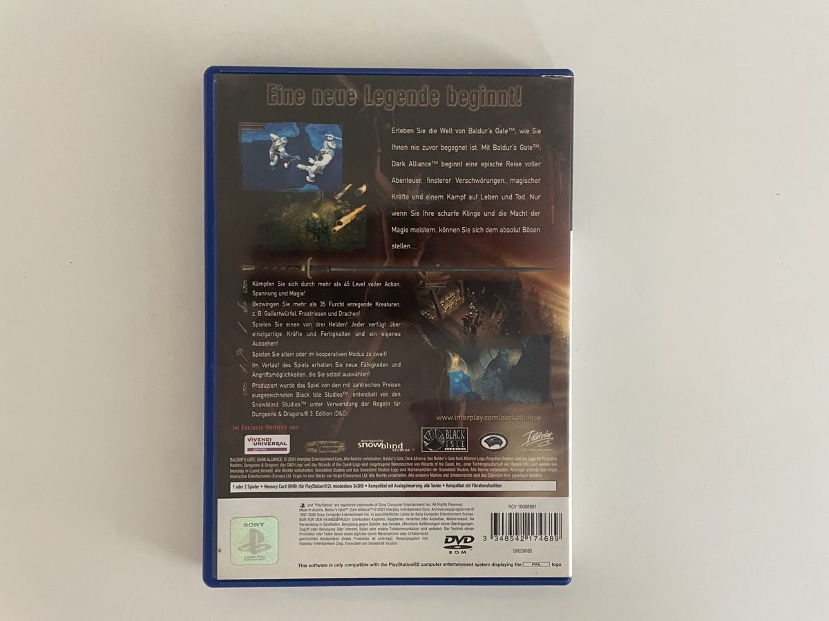 Sony Giochi: Baldurs gate dark alliance – Usato da Susch venduto da Ascaso 1