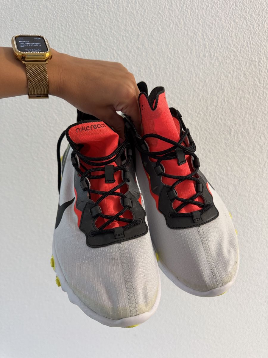 Nike Scarpe da uomo: Nike React Element 55 white grey yellow – Usato da Gränichen venduto da Domsiiiii 2