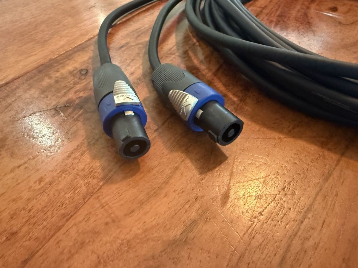 Neutrik Kabel: 2× Neutrik SpeakONflex 2 Lautsprecherkabel  – Gebraucht aus Muri AG von Ludrigen 1