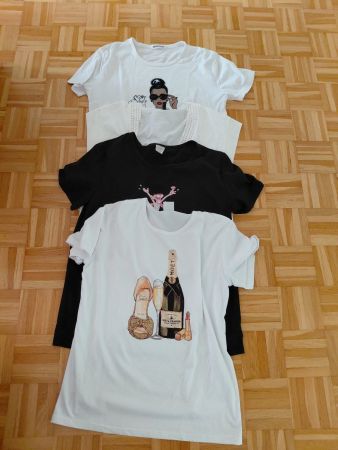 4 Damen Shirt neuwertige gr M