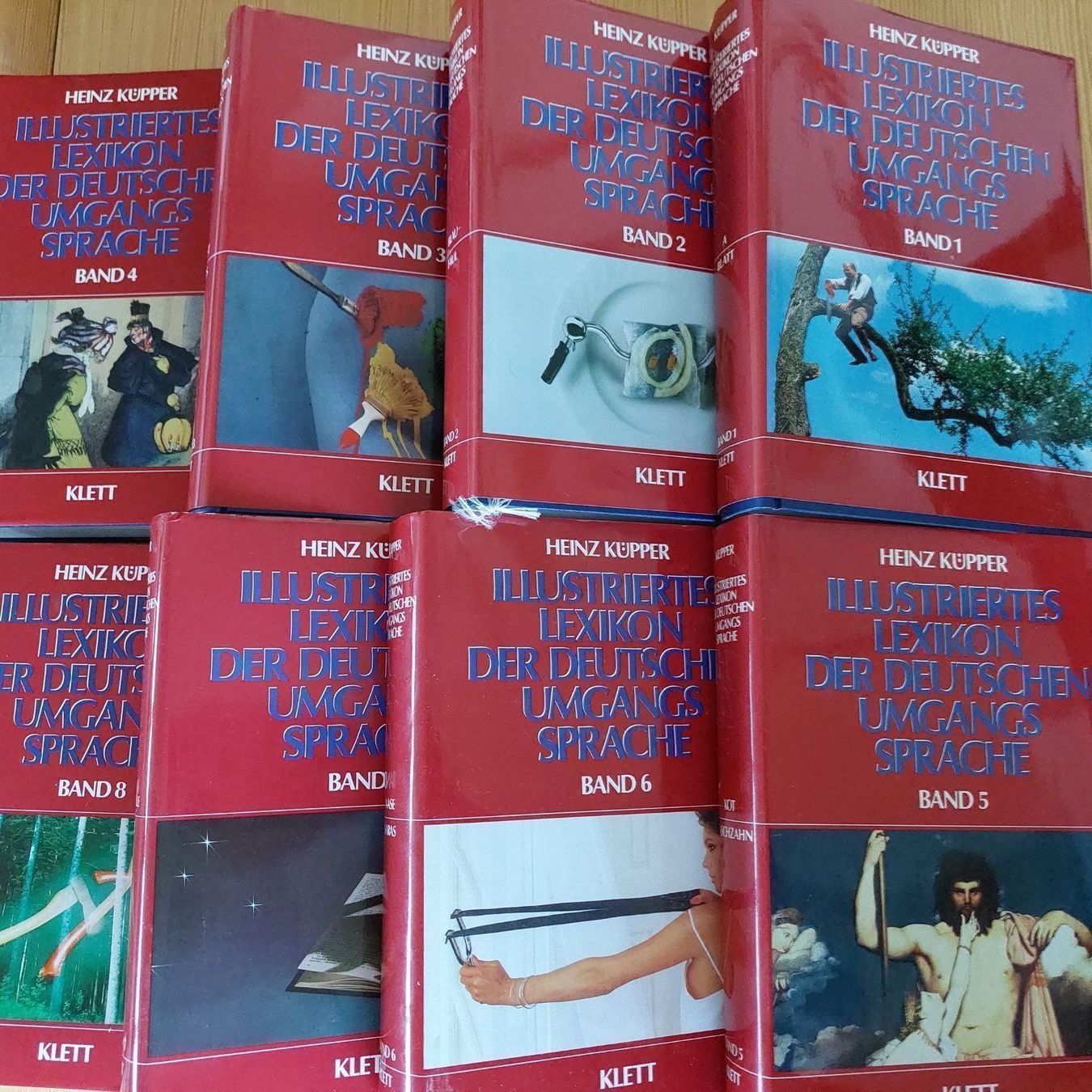 Libri: Illustriertes Lexikon, Küpper,  8 Bände – Usato da Zürich venduto da t24_de