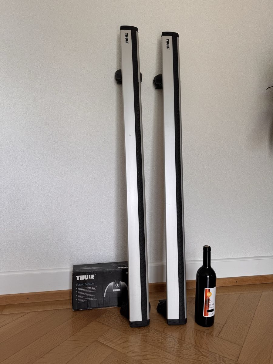Thule Portapacchi: Thule - Dachträger (Rapid System 753 & WingBar) – Usato da Sierre venduto da sevenworlds
