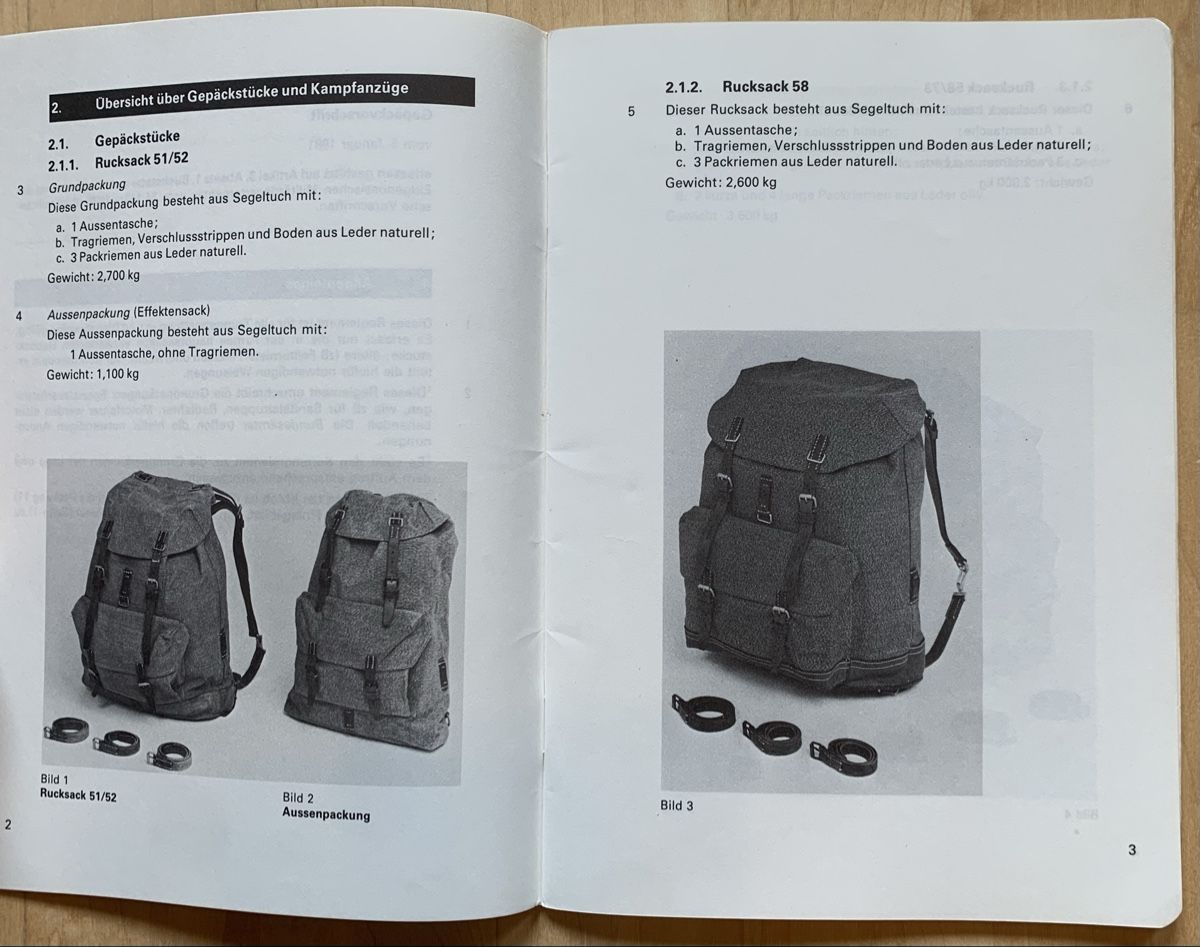 Libri: Reglement 53.175 d Gepäckvorschrift – Usato da Goldingen venduto da Bergler012 3