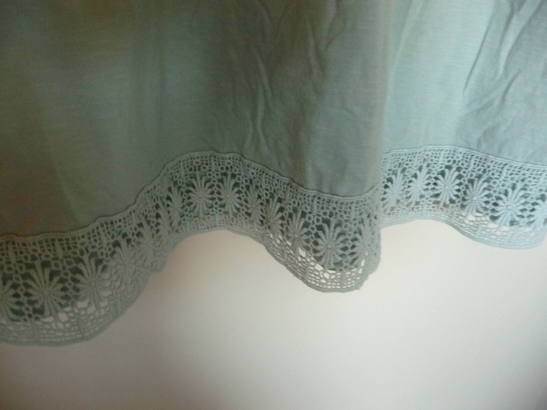 Top: Top in Mint mit Spitze, Grösse 58/60 Ulla Popken – Nuovo (secondo la descrizione) da Kirchberg BE venduto da lavendel02 2