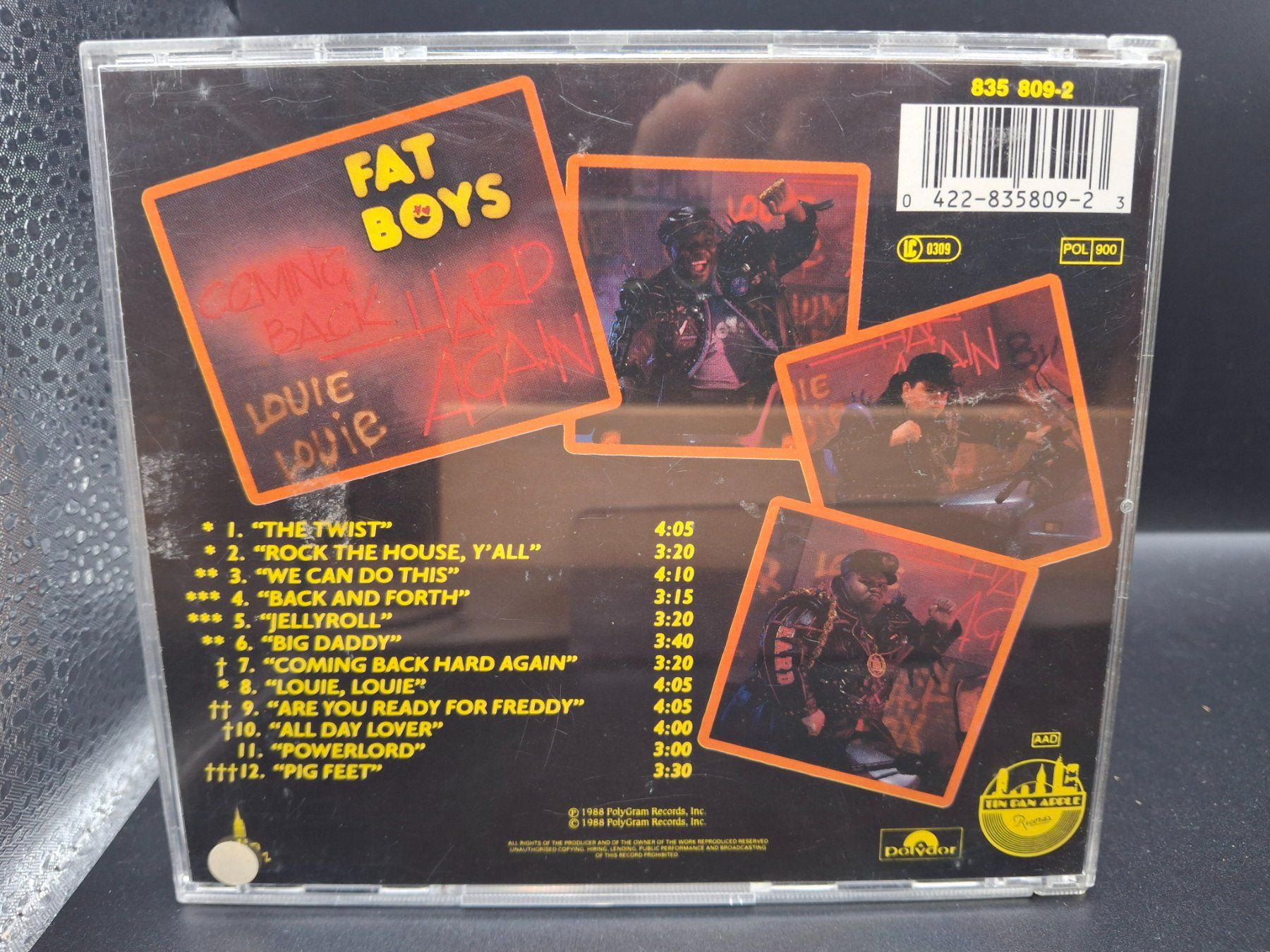 CD: Fat Boys – Coming Back Hard Again – Usato da St.Gallen venduto da jalamusic 1