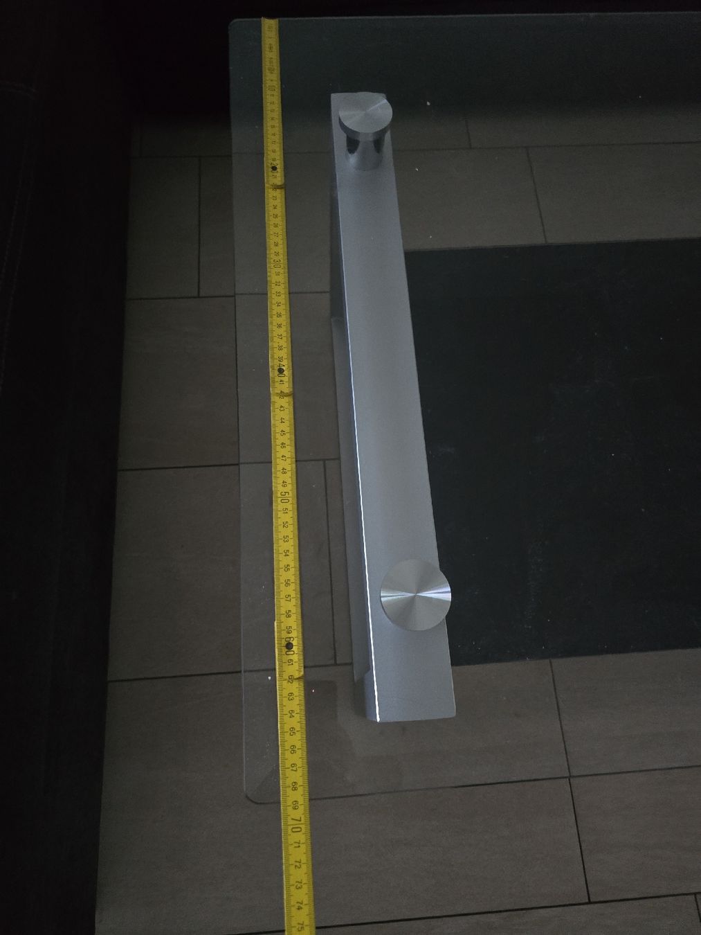 Tavoli: Couchtisch Glas Metall modern – Usato da Seuzach venduto da tine08 2