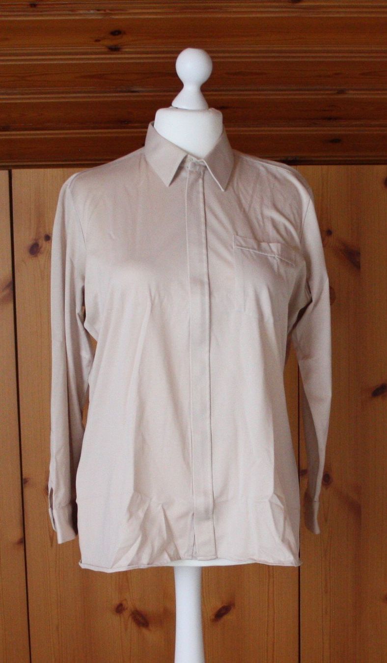 Hemden: Herrenhemd mit RV beige Gr. 42 – Neu und originalverpackt aus Flüelen von Diversicum-Vintage 1