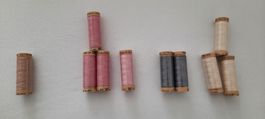 Mettler Quilting Waxed Garn Set 10 Rollen Polyester Mix