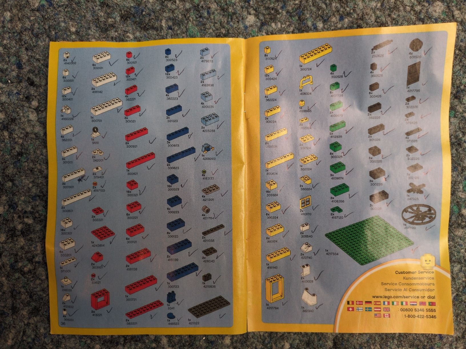 Lego Kit di costruzioni: Lego 6166 (Haus) – Usato da Aadorf venduto da zuf06 1