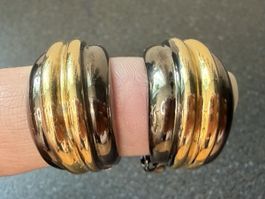 Vintage Ohrringe Clips Luxus Modeschmuck  