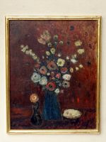 EVELINE ADOLFS (CH. 1921-1997) "Stilleben mit Moonblumen"