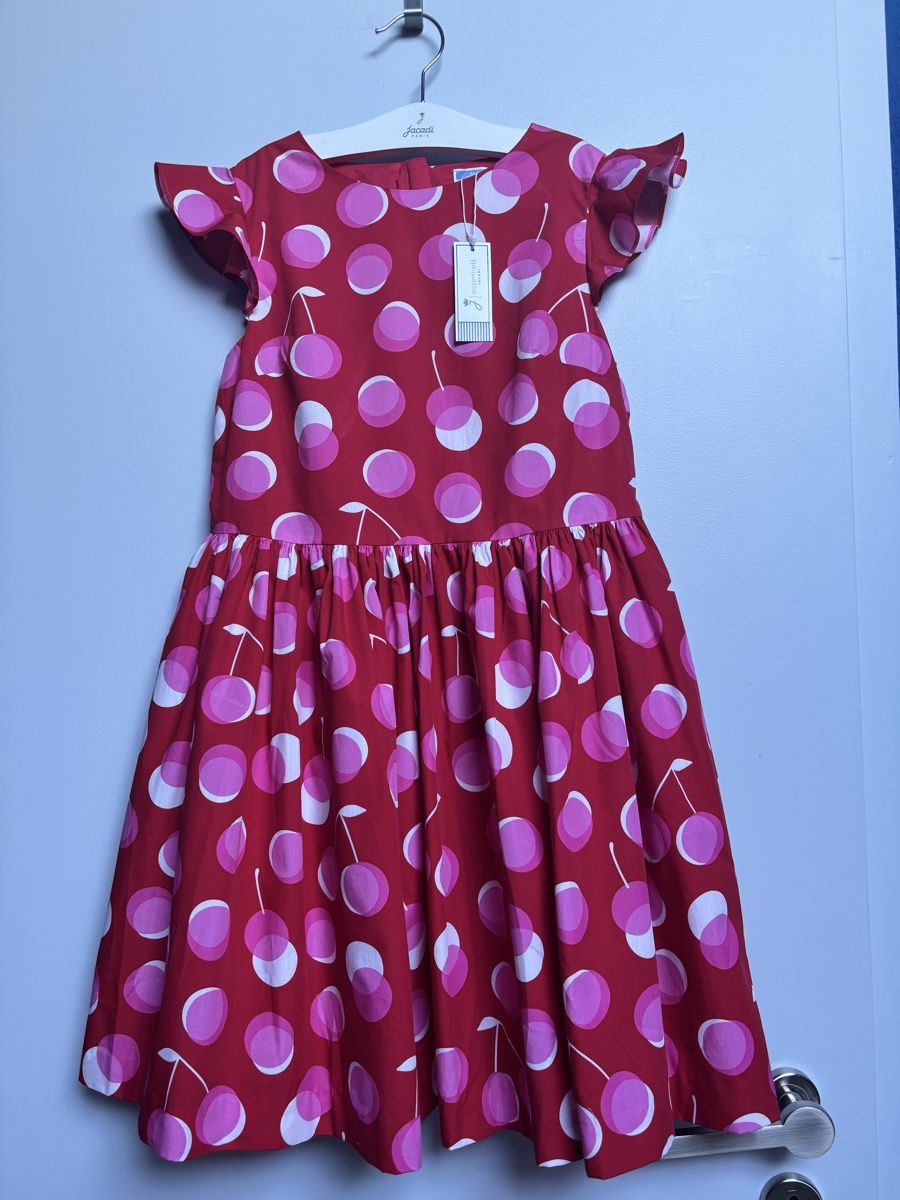 Jacadi Vestiti & Gonne: Robe cerises Jacadi 10 ans - 140cm NEUVE – Nuovo e nell'imballaggio originale da Founex venduto da ari_2gt7
