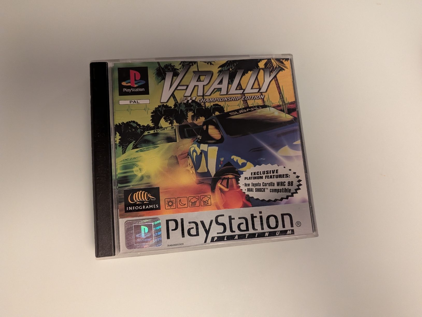 Sony Giochi: V-Rally (PS1) – Usato da Winterthur venduto da sax8400 1
