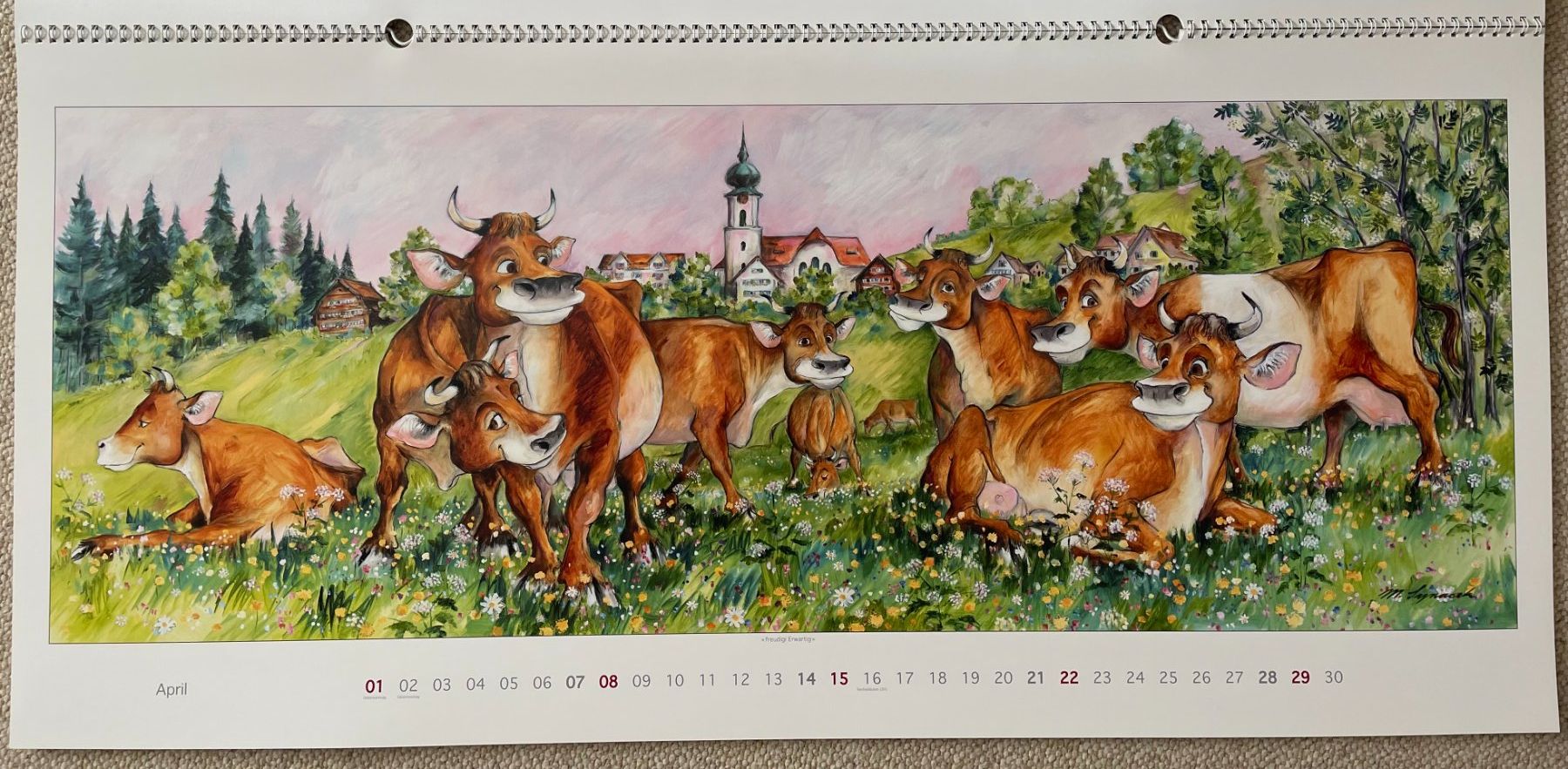 Calendari: Synacek Kalender – Usato da Rümlang venduto da Boehneli7 4