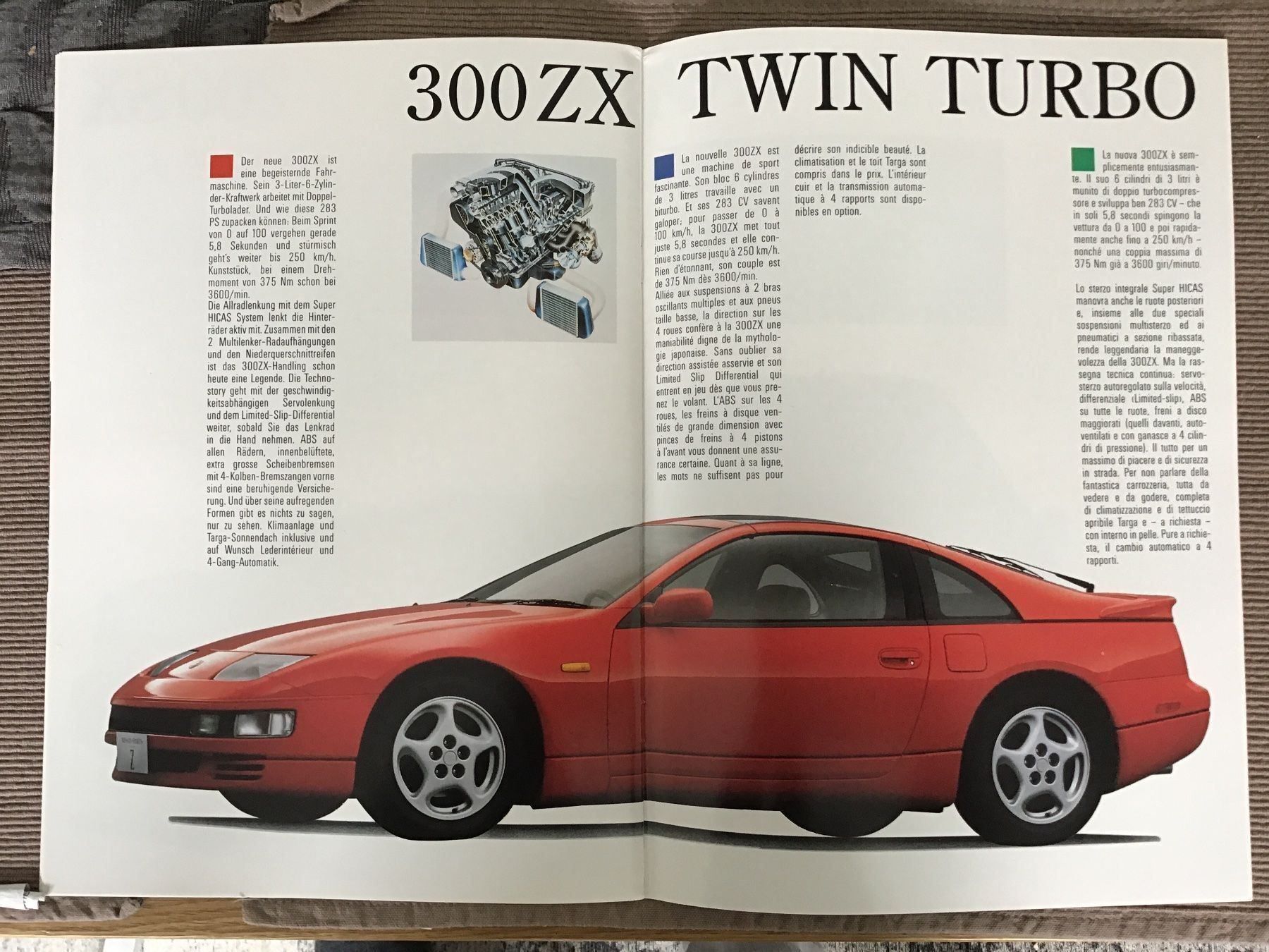 Nissan Dokumente: Nissan Verkaufsprospekt Programm 1990 – Gebraucht aus Scherzingen von Starseller62 5