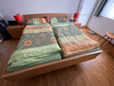Swissflex Letti: Doppelbett mit Swissflex-Rost – Usato da Gelterkinden venduto da RemoViscardi 1