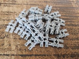 lego 32138 lot de 25 pièces Light Bluish Gray Technic, Pin