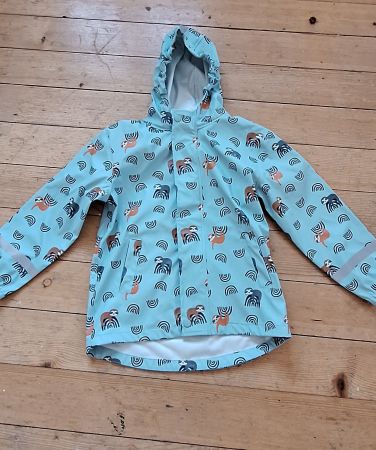 Regenjacke Grösse 122 guter Zustand