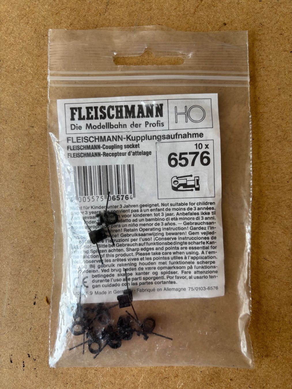 10x Fleischmann 6576 Kupplung HO (Neu und originalverpackt) in ...