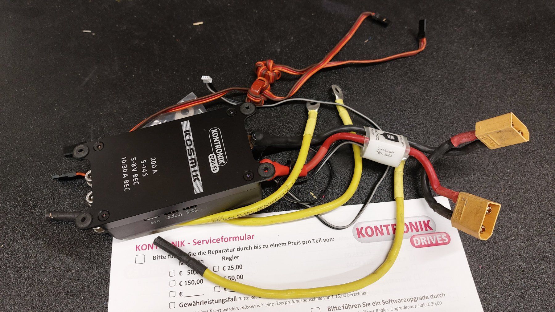 RC Modellbau: Kontronik Kosmik 200A mit Spannungssensor – Gebraucht aus Bitsch von Harry82 4