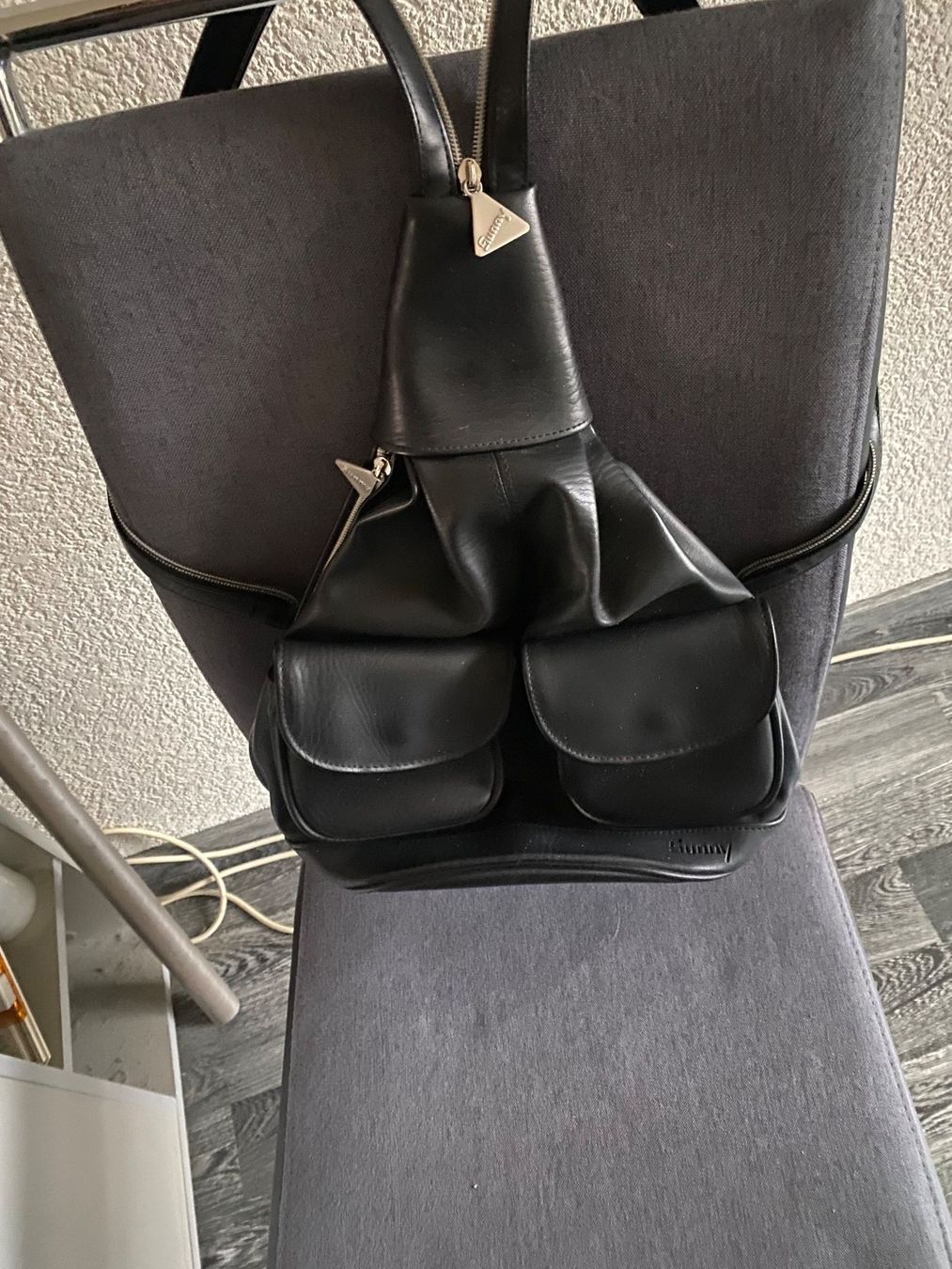 Zaini: Trendiger Schulter-Rucksack schwarz – Nuovo (secondo la descrizione) da Allenwinden venduto da Obalu