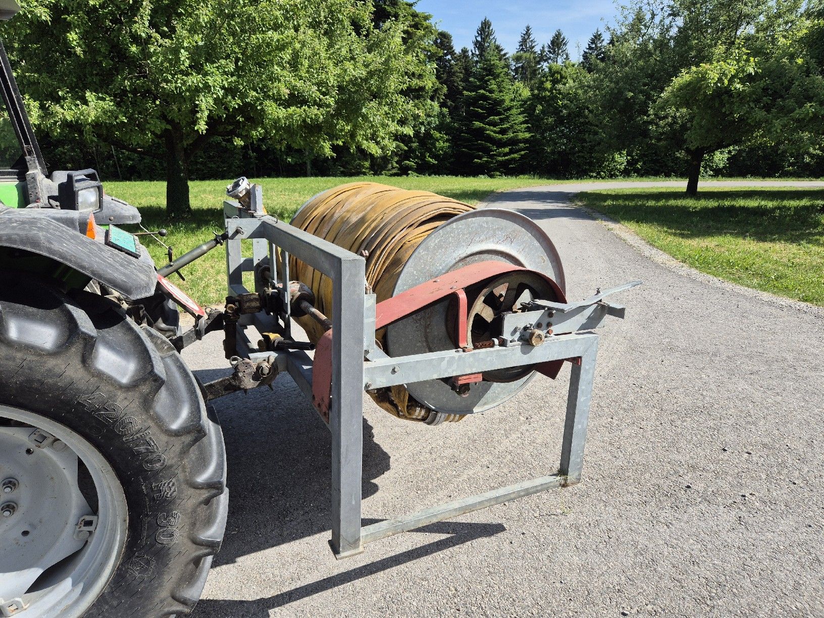 Tutte le macchine: Schlauchhaspel Gülle Verschlauchung – Usato da Braunau venduto da Windler 1