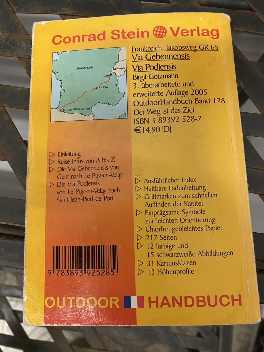 Libri: Jackobsweg Etappen – Usato da Fehraltorf venduto da Marian4 6