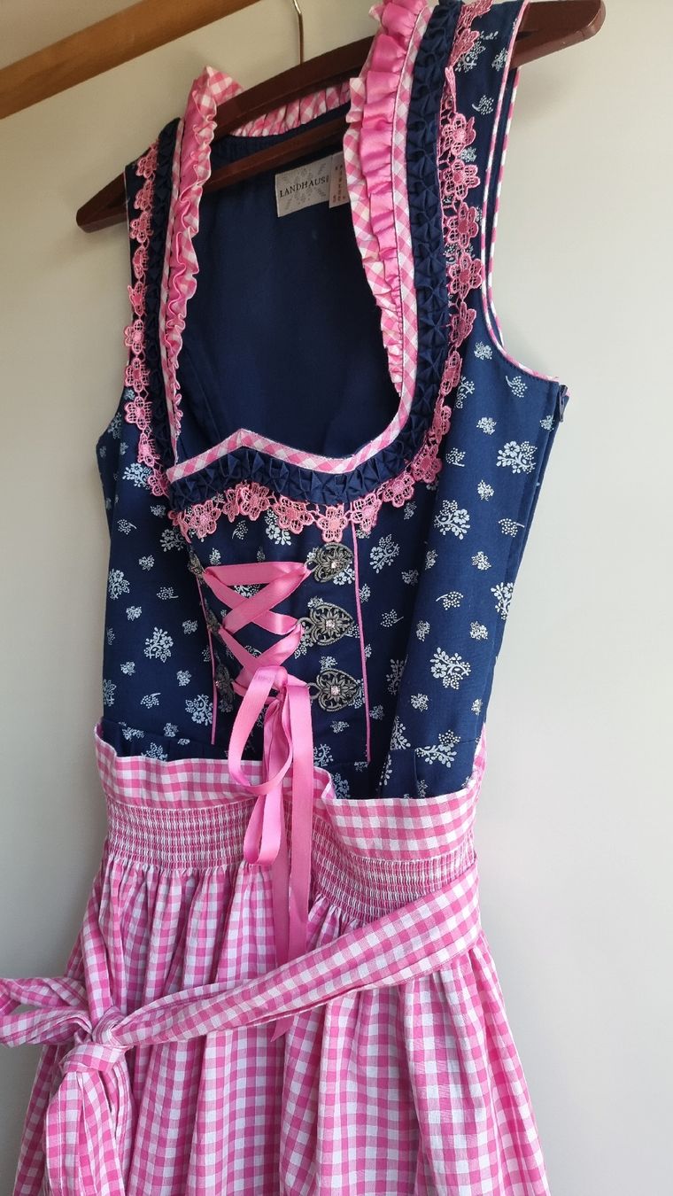 C&A Vestiti: Wunderschönes LANDHAUS Dirndl, Gr. 36/S – Usato da Gontenschwil venduto da shop2hand 4