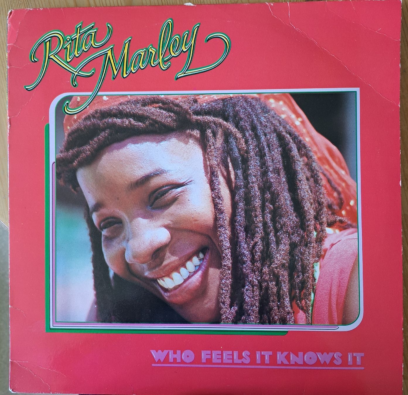 Dischi in vinile: Rita Marley Who Feels It Knows It, LP Reggae 1982 – Usato da Zuerich venduto da Mocambo19