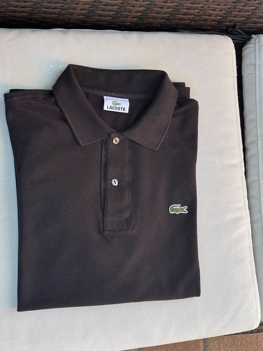Magliette Polo: Polo Lacoste NERA taglia M – Usato da Novazzano venduto da my_market_place97