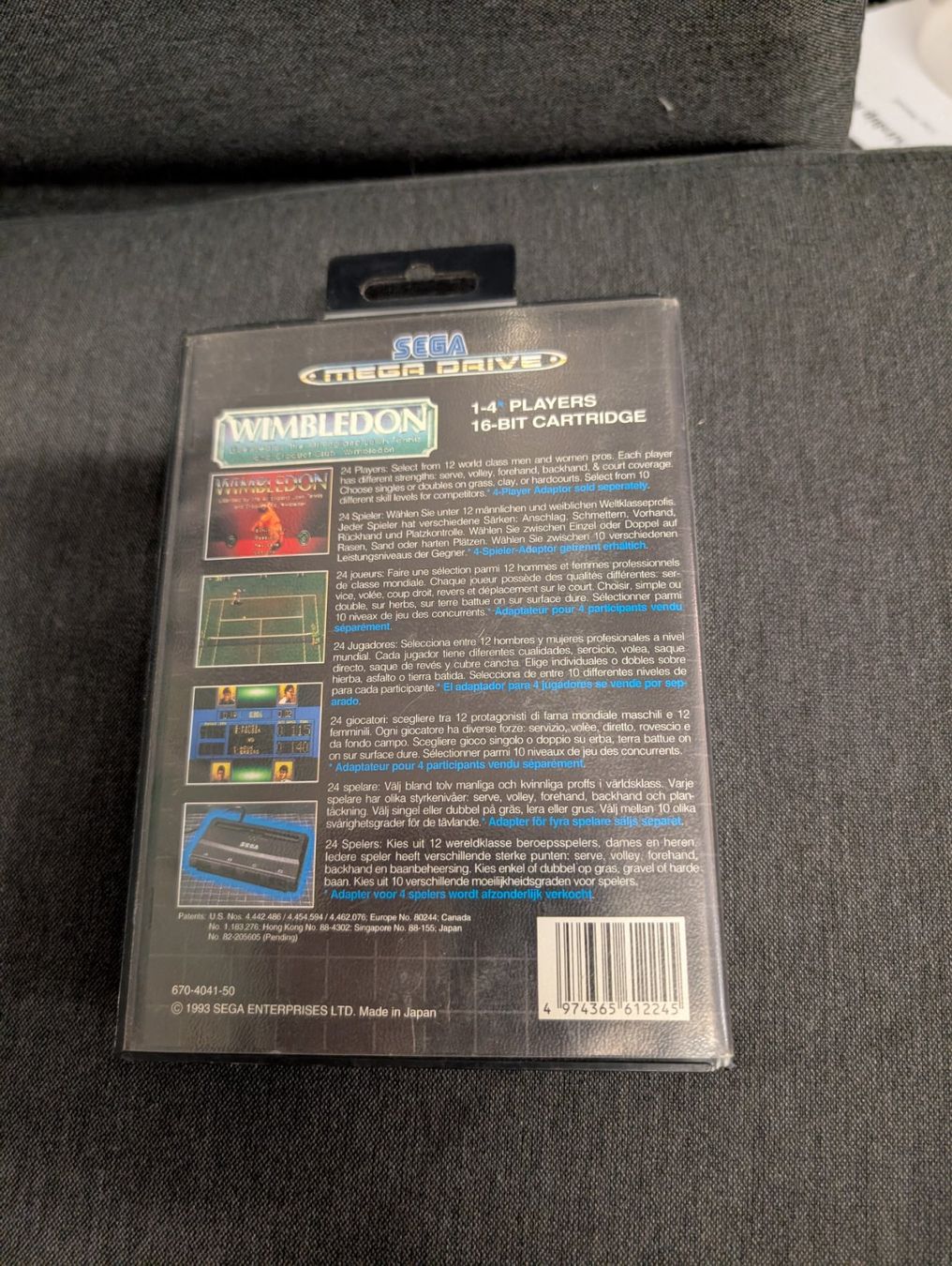 Spiele: Wimbledon Sega Mega Drive – Gebraucht aus Giubiasco von Ticinerd 1