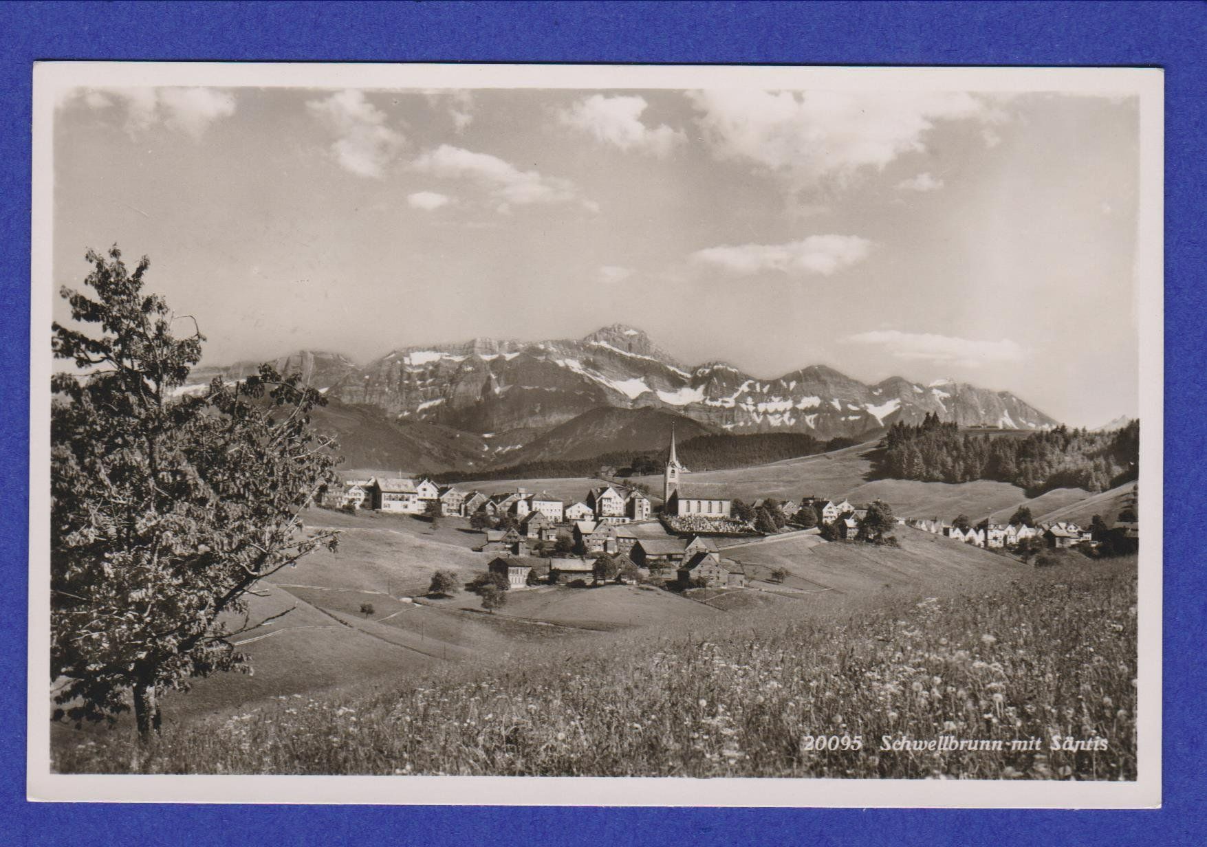 Ansichtskarten: Schwellbrunn  -  alte Ansichtskarte von 1942 – Gebraucht aus Vitznau von Ropaku