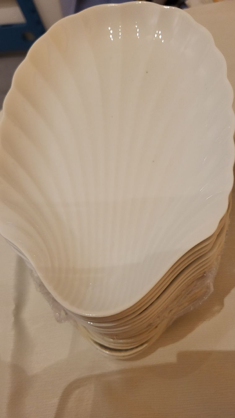 Piatti: Schöne Muschelförmige Teller 16 St. – Usato da Samstagern venduto da ana_lq95