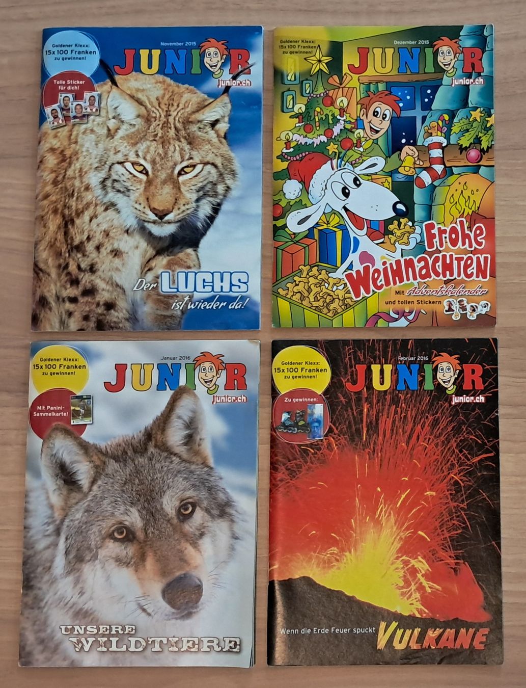 Riviste & Magazine: Junior Zeitschriften von 2014 bis 2019 – Usato da Bern venduto da pet_dzd7 2